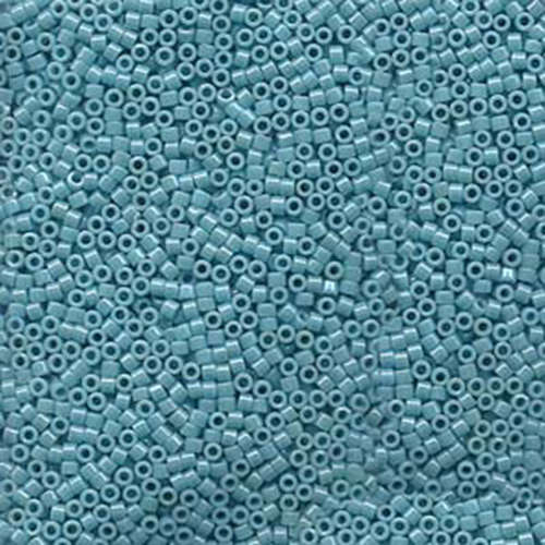 Miyuki 11/0 Delica Bead - DB217 - Opaque Light Aqua Luster - 100gm Bag