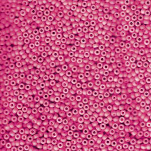 Miyuki 11/0 Rocaille Bead - 11-92045 - Special Dyed Bright Pink - 250gm Bag