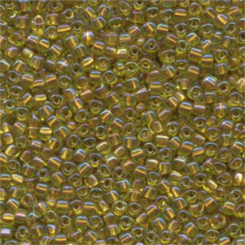 Miyuki 8/0 Triangle Bead - TR8-1817 - Topaz Lined Lemon - 250gm Bag