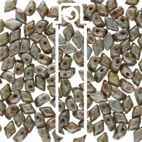 Mini Gem Duo 6mm x 4mm - GD6403000-65431 - Chalk Lazure Blue - 8.5gm Tube