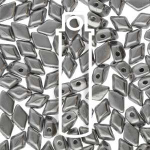 Mini Gem Duo 6mm x 4mm - GD6400030-01700 - Bronze Aluminium - 8.5gm Tube