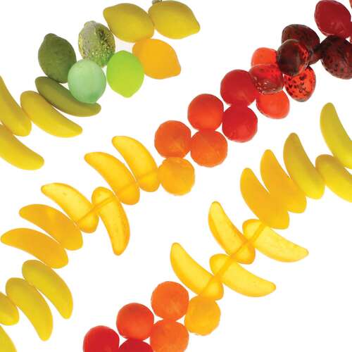 Czech Table Cut Glass Bead Strand - Tutti Fruity Mix - TCMIX-TUTTI-1