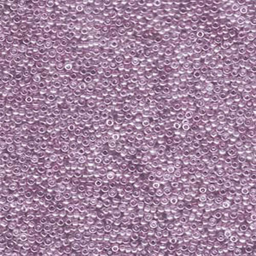 Miyuki 15/0 Rocaille Bead - 15-91884 - Transparent Violet Gold Luster - 250gm Bag