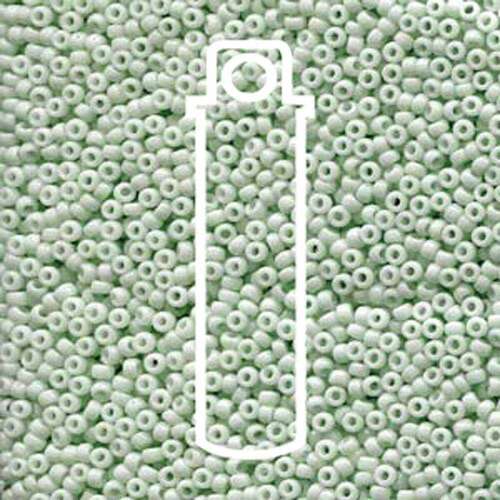 Miyuki 11/0 Rocaille Bead - 11-93318 - Opaque Light Mint - 24gm Tube