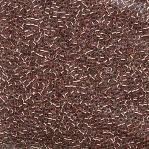 Miyuki 10/0 Delica Bead - DBM0037 - Copper Lined Crystal - 100gm Bag