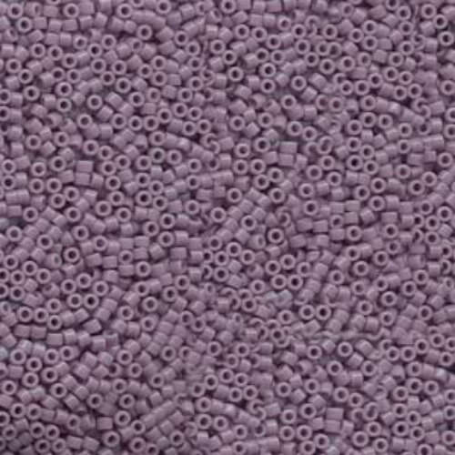 Miyuki 10/0 Delica Bead - DBM0728 - Opaque Lilac - 100gm Bag