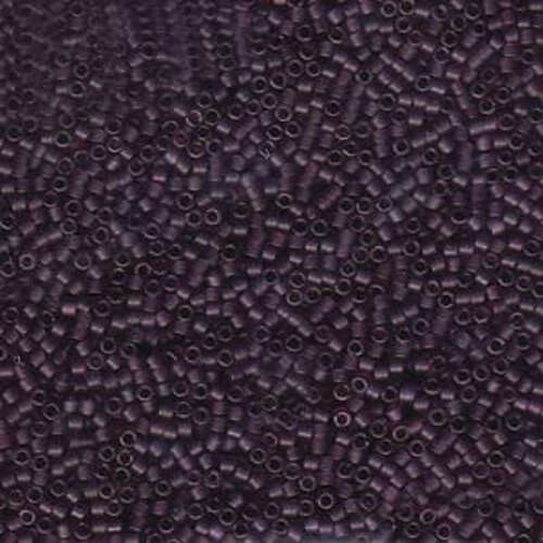 Miyuki 11/0 Delica Bead - DB782 - Matte Transparent Dyed Amethyst - 100gm Bag