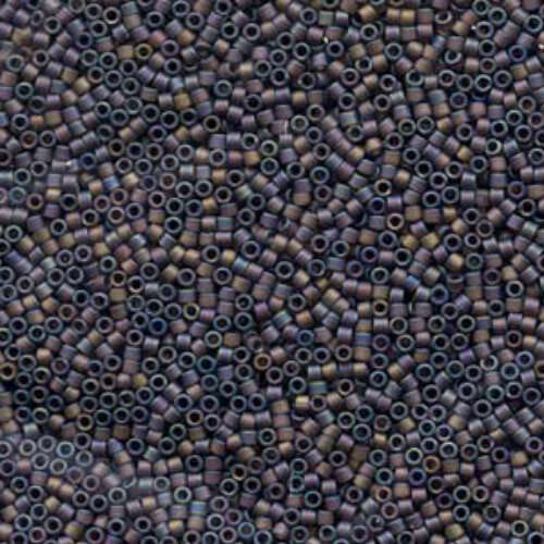 Miyuki 10/0 Delica Bead - DBM0865 - Matte Transparent Brown AB - 100gm Bag