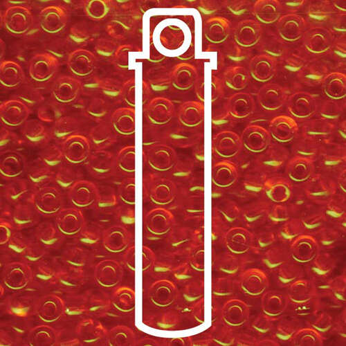 Miyuki 6/0 Rocaille Bead - 6-9138 - Transparent Orange - 20gm Tube
