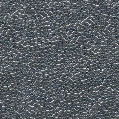 Miyuki 10/0 Delica Bead - DBM0114 - Transparent Silver Grey Luster - 100gm Bag