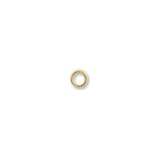 14K Rose Gold Filled Jump Rings Open or Closed 2.5mm 3mm 3.5mm 4mm 5mm 6mm