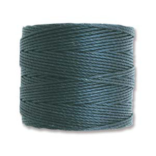 S-Lon Standard Twist Bead / Macrame Cord (TEX210) - Dark Teal - SLBC-DTE