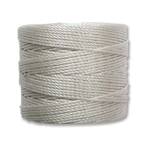 S-Lon Standard Twist Bead / Macrame Cord (TEX210) - Cream - SLBC-CR