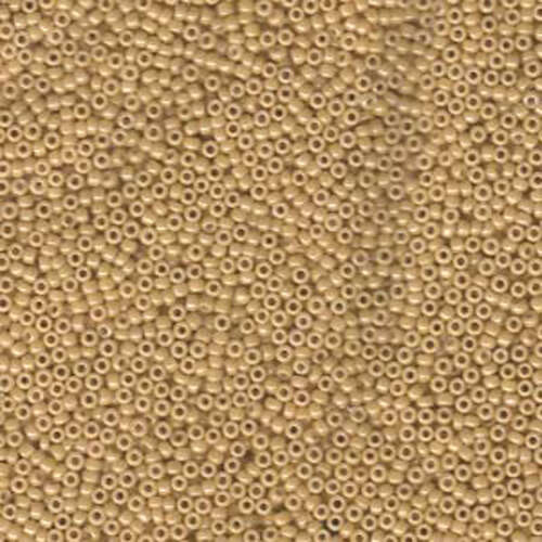 Miyuki 15/0 Rocaille Bead - 15-9597 - Opaque Tan - 250gm Bag