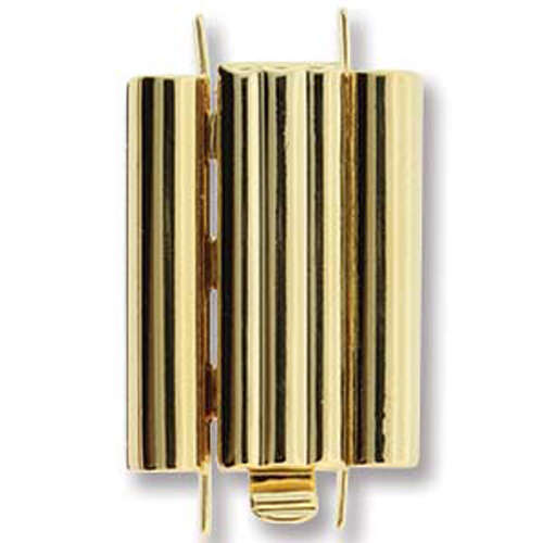 Beadslide Clasp Bar Design - Gold - CLSP218GP-22