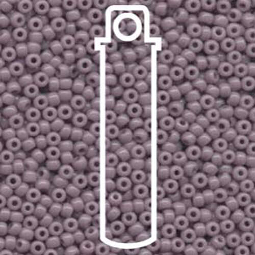 Miyuki 8/0 Rocaille Bead - 8-9410 - Opaque Mauve - 22gm Tube