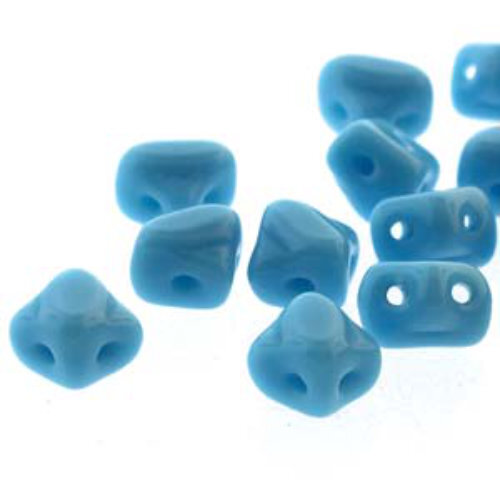 Silky 5mm - Blue Turquoise - SQ205-63030 - 40 Bead Strand