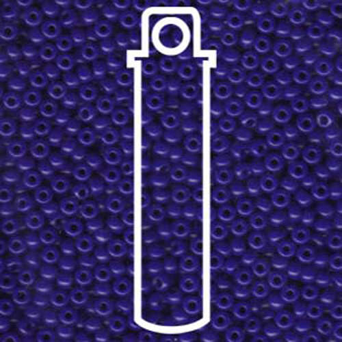 Miyuki 8/0 Rocaille Bead - 8-9414 - Opaque Cobalt - 22gm Tube