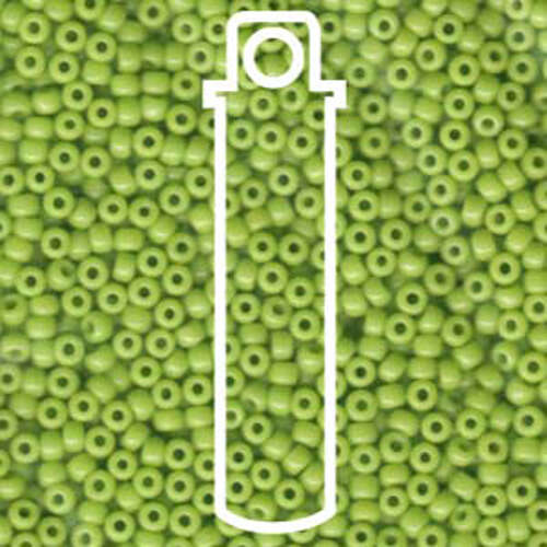 Miyuki 8/0 Rocaille Bead - 8-9416 - Opaque Chartreuse - 22gm Tube