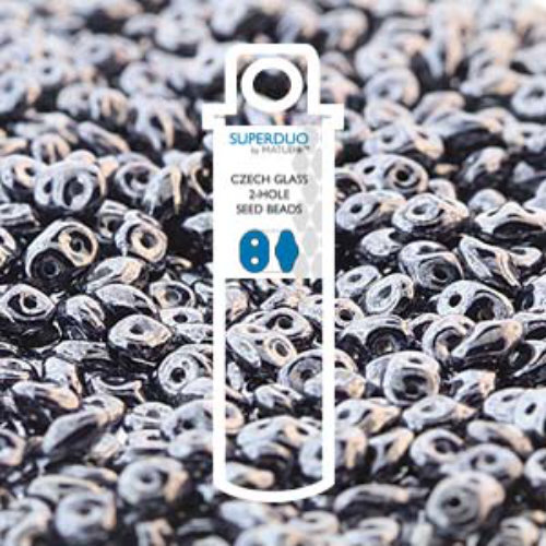 Super Duo 2.5mm x 5mm - DU0533400-14400 - Opaque Navy Luster - 22.5gm Tube