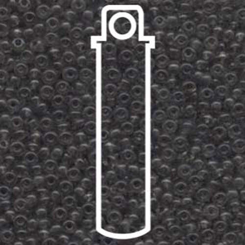 Miyuki 8/0 Rocaille Bead - 8-9152 - Transparent Grey - 22gm Tube
