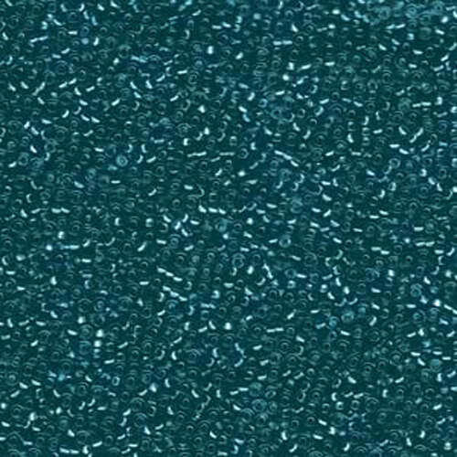 Miyuki 15/0 Rocaille Bead - 15-91424 - Silver Lined Teal - 250gm Bag