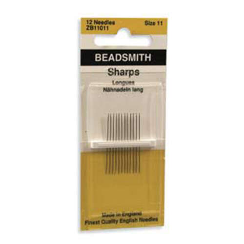 John James - English Sharps Needles - 12 Pack Size 11 - ZB11011