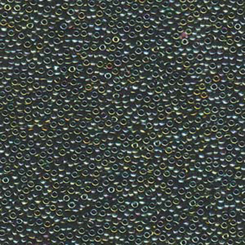 Miyuki 15/0 Rocaille Bead - 15-91890 - Emerald Gold Luster - 250gm Bag