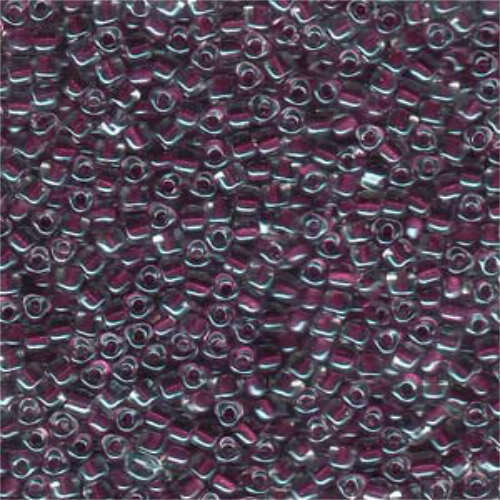 Miyuki 8/0 Triangle Bead - TR8-1118 - Wine Lined Crystal - 250gm Bag