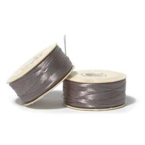Nymo D (0.30mm) Grey - Bobbin - 64 yards / 58m - NYMDGY