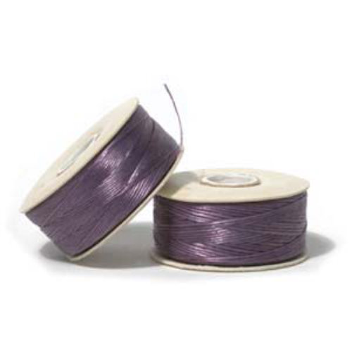 Nymo D (0.30mm) Light Purple - Bobbin - 64 yards / 58m - NYMDLP