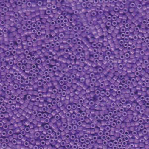 Miyuki 11/0 Delica Bead - DB1379 - Dyed Opaque Red - Violet - 100gm Bag