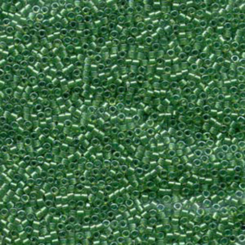 Miyuki 11/0 Delica Bead - DB916 - Sparkling Light Green Lined Chartreuse - 100gm Bag