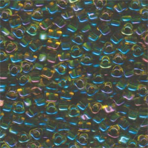 Miyuki 5/0 Triangle Bead - TR5-1165 - Yellow Lined Green AB - 250gm Bag
