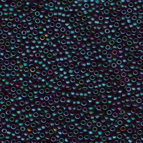 Miyuki 11/0 Rocaille Bead - 11-92018 - Matte Metallic Purple Iris - 250gm Bag