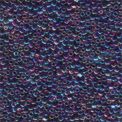 Miyuki 10/0 Triangle Bead - TR10-1832 - Colour Lined Blue/Purple - 250gm Bag