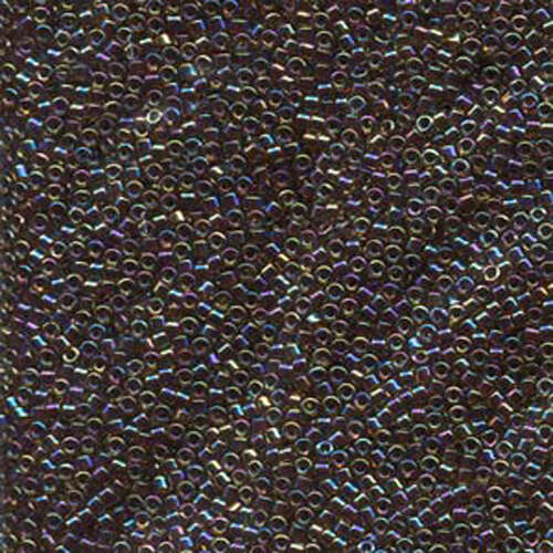 Miyuki 11/0 Delica Bead - DB087 - Lined Rootbeer AB - 100gm Bag