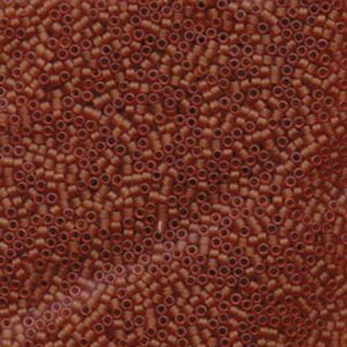 Miyuki 11/0 Delica Bead - DB1262 - Matte Transparent Dark Cranberry - 100gm Bag