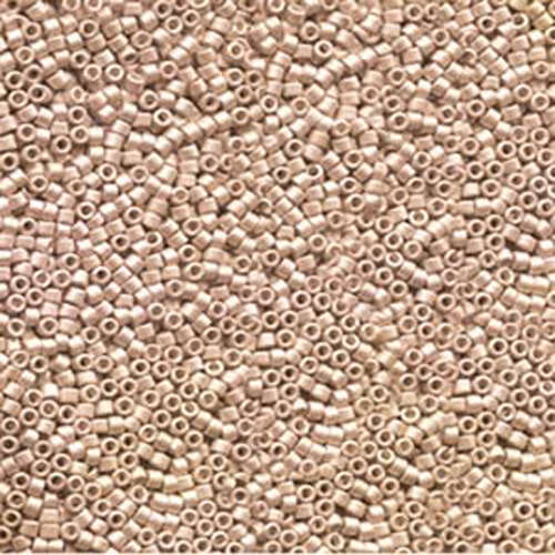 Miyuki 11/0 Delica Bead - DB1155 - Galvanized Semi-Frost Muscat - 100gm Bag