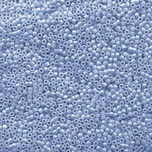Miyuki 11/0 Delica Bead - DB1568 - Opaque Agate Blue Luster - 100gm Bag