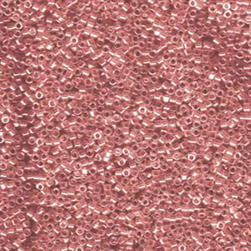 Miyuki 11/0 Delica Bead - DB1222 - Transparent Dark Cranberry Luster - 100gm Bag