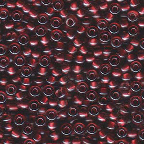Miyuki 6/0 Rocaille Bead - 6-93804 - Pearlized Amethyst Lined Burgundy - 250gm Bag