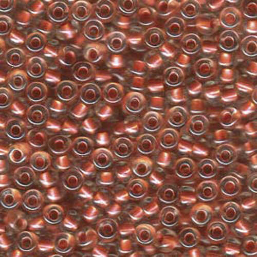 Miyuki 6/0 Rocaille Bead - 6-93811 - Pearlized Crystal Lined Copper - 250gm Bag