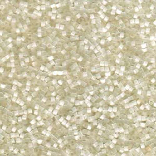 Miyuki 11/0 Delica Bead - DB672 - Silk Satin Ivory - 100gm Bag
