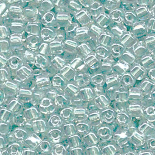 Miyuki 5/0 Triangle Bead - TR5-1128 - Light Blue Lined Crystal - 250gm Bag