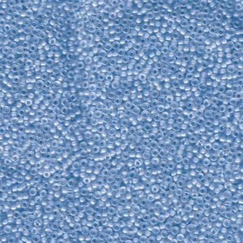 Miyuki 15/0 Rocaille Bead - 15-92206 - Blue Lined Crystal AB - 250gm Bag