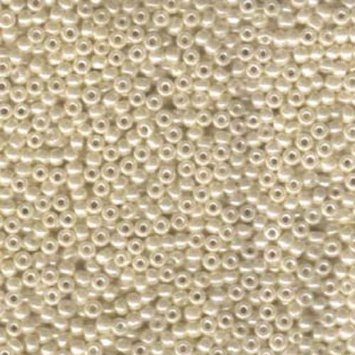 Miyuki 8/0 Rocaille Bead - 8-9592 - Ivory Ceylon - 250gm Bag