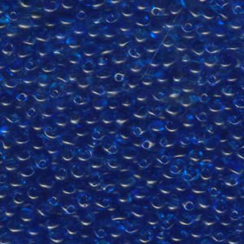 Miyuki 3.4mm Drop Bead - DP-9150 - Transparent Sapphire Blue - 250gm Bag