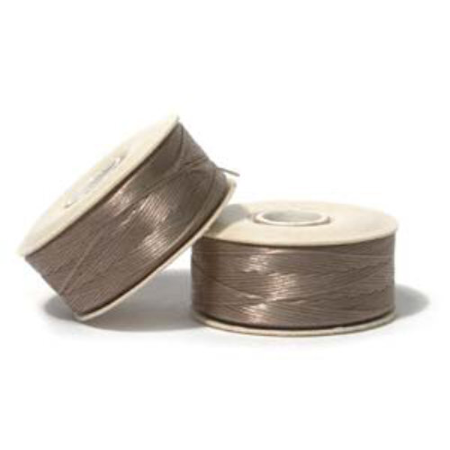 Nymo 0 (0.15mm) Sand Ash - Bobbin - 115 yards / 105m - NYM0AS