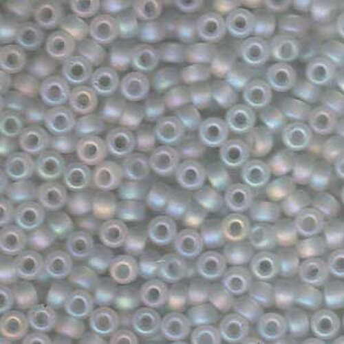 Miyuki 6/0 Rocaille Bead - 6-9131FR - Matte Transparent Crystal AB - 250gm Bag